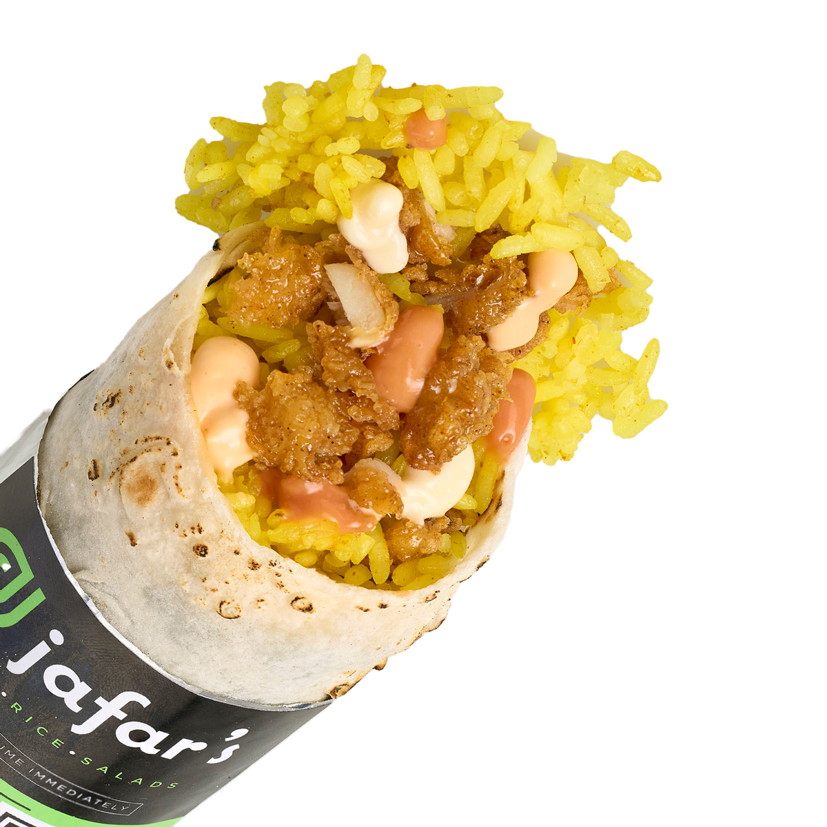 Fried Chicken Burrito