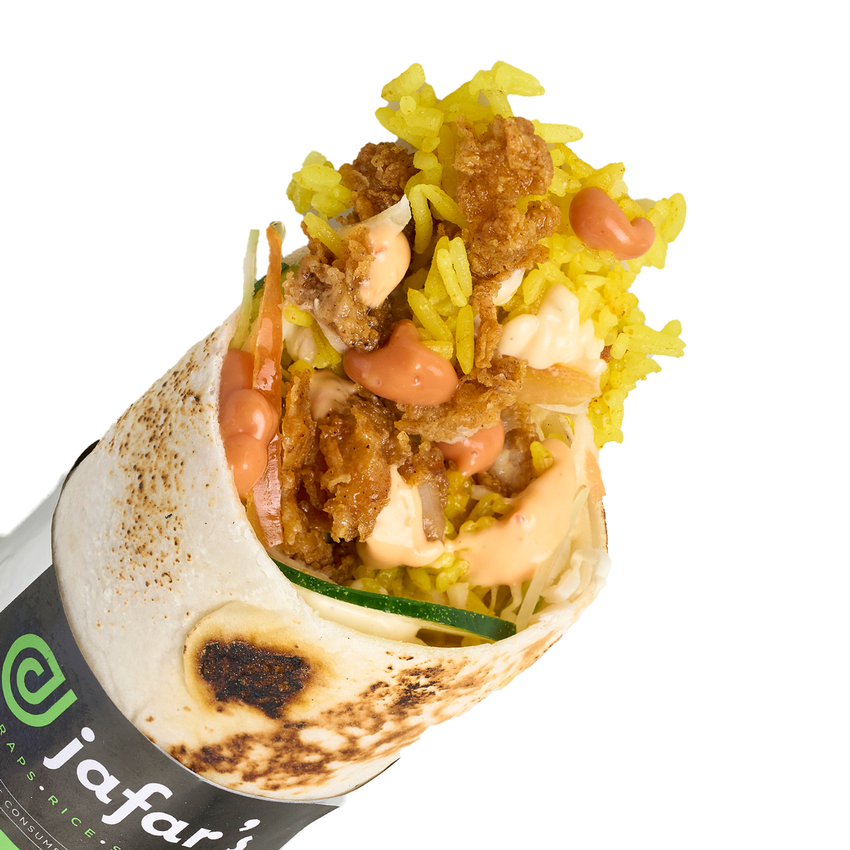 Fried Chicken Burrito