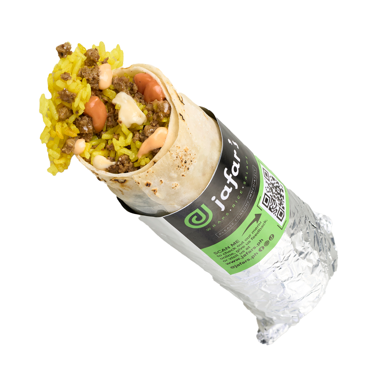 Minced Beef Burrito