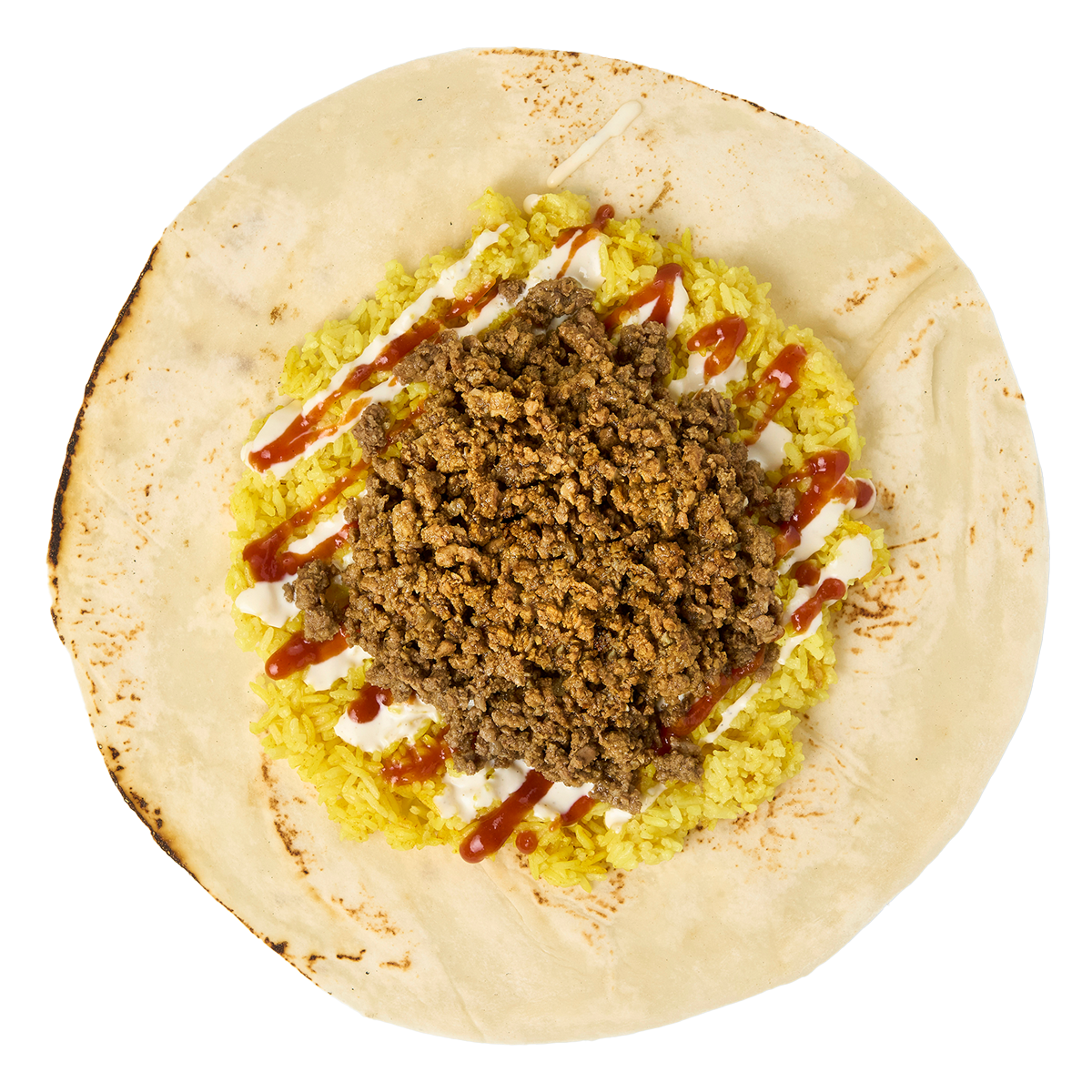 Minced Beef Burrito