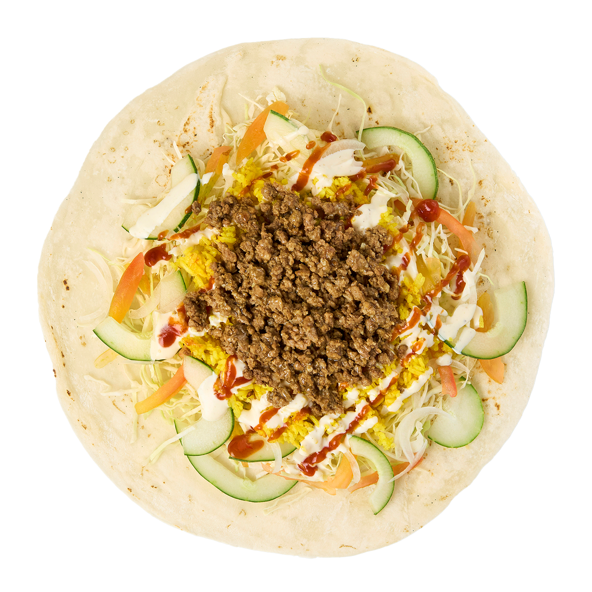 Minced Beef Burrito